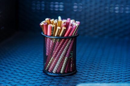 Premium Mesh Pen Holder