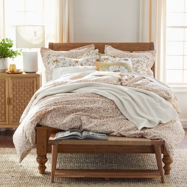 OleZify Waffle-Weave Bed Blanket
